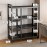 Versatile Metal Storage Rack with Wheels - Floor-Standing, Multi-Layer Organizer for Kitchen & Bathroom Essentials