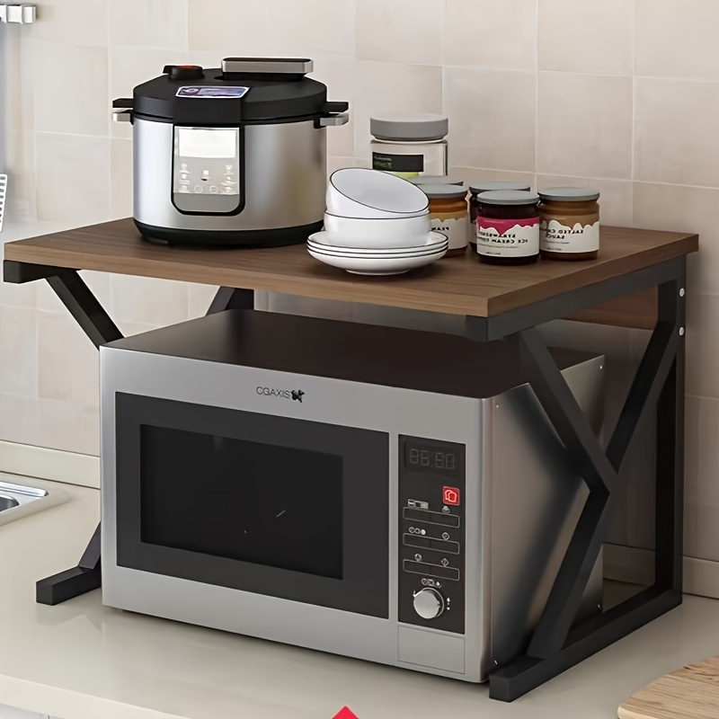kitchen microwave oven rack storage rack multifunctional rack multi layer household oven table cooker storage rack kitchen storage rack kitchen gadgets size 21 26 inch l x 13 78 inch w x 13 39 inch h details 1